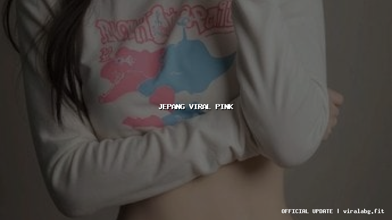 jepang viral pink
