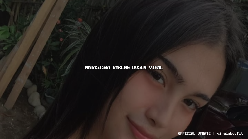 mahasiswa bareng dosen viral