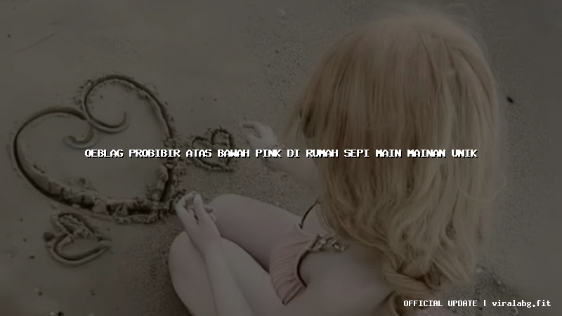 oeblag probibir atas bawah pink di rumah sepi main mainan unik